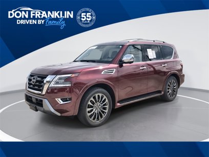 Used 2023 Nissan Armada Platinum w/ Captain's Chairs Package