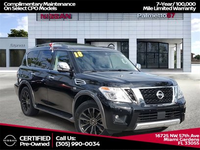 Certified 2018 Nissan Armada Platinum