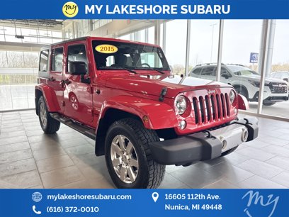 Used 2015 Jeep Wrangler Unlimited Sahara w/ Connectivity Group