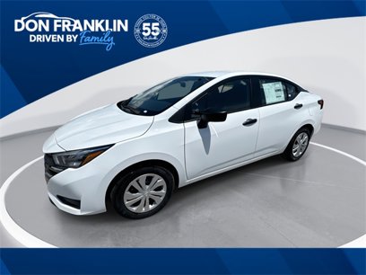 New 2025 Nissan Versa S w/ Trunk Package
