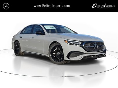 New 2025 Mercedes-Benz E 450 4MATIC Sedan