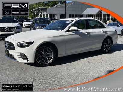 Certified 2022 Mercedes-Benz E 350 4MATIC Sedan