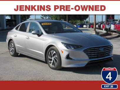 Used 2021 Hyundai Sonata Blue w/ Winter Weather Package