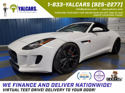 Used 2015 Jaguar F-TYPE Convertible w/ Red Leather Interior Pack