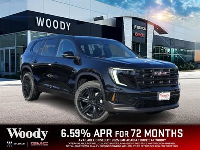 New 2025 GMC Acadia Elevation w/ Black Edition