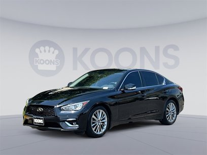 Used 2023 INFINITI Q50 Luxe w/ Cargo Package