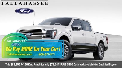 New 2025 Ford F150 King Ranch