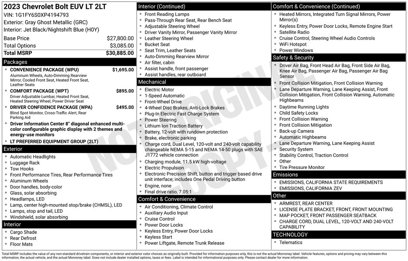 Used 2023 Chevrolet Bolt EUV LT w/ Convenience Package