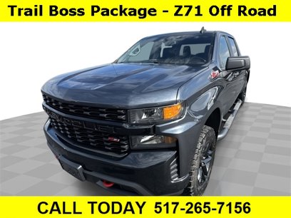 Certified 2021 Chevrolet Silverado 1500 Custom Trail Boss w/ LPO, Dark Essentials Package