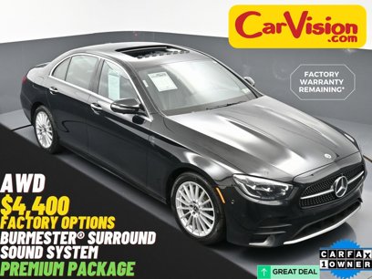 Used 2021 Mercedes-Benz E 350 4MATIC Sedan w/ Premium Package