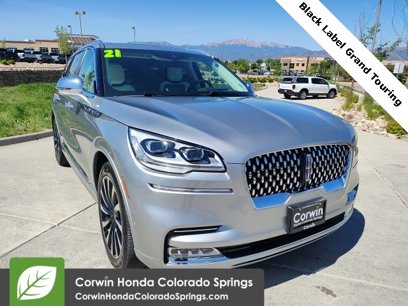 Used 2021 Lincoln Aviator Black Label Grand Touring w/ Class IV Trailer Tow Package