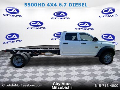 Used 2011 RAM 5500 4x4 Crew Cab w/ HD Snow Plow Prep Group