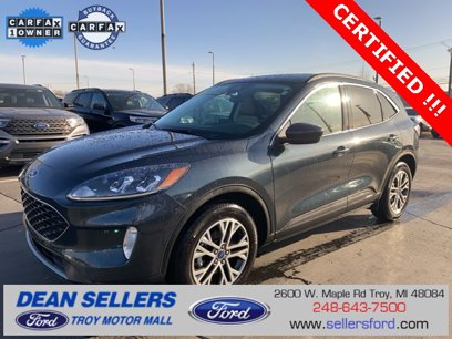 Certified 2022 Ford Escape SEL