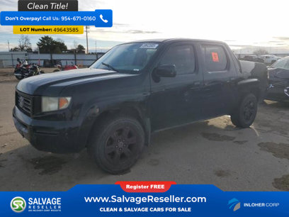 Used 2006 Honda Ridgeline RTS