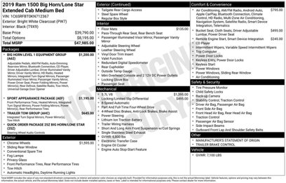 Used 2019 RAM 1500 Big Horn