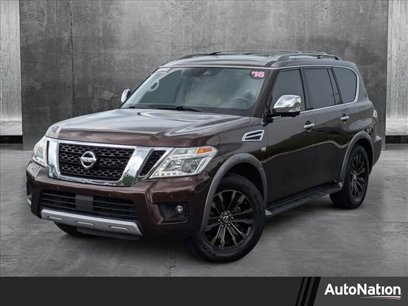 Used 2018 Nissan Armada Platinum w/ Captain Seat Package
