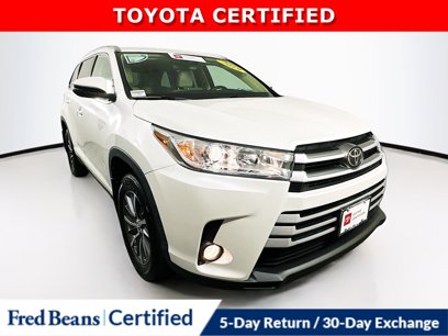 Certified 2019 Toyota Highlander XLE