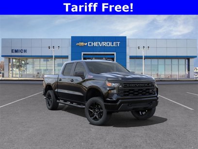 New 2025 Chevrolet Silverado 1500 Custom Trail Boss w/ Turbomax Blackout Package