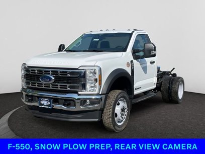 New 2025 Ford F550 4x4 Regular Cab Super Duty w/ XL Chrome Package