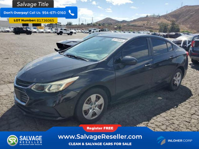 Used 2018 Chevrolet Cruze LS