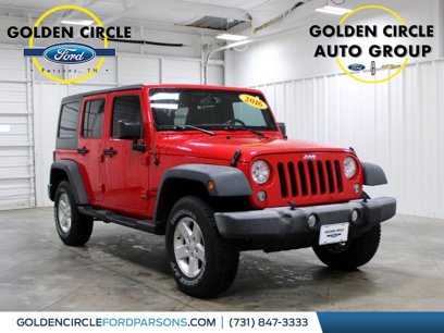 Used 2016 Jeep Wrangler Unlimited Sport w/ Quick Order Package 24S