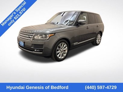 Used 2017 Land Rover Range Rover HSE