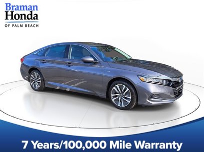 Certified 2021 Honda Accord Hybrid
