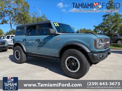 Certified 2023 Ford Bronco Badlands