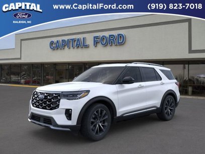 New 2025 Ford Explorer Platinum