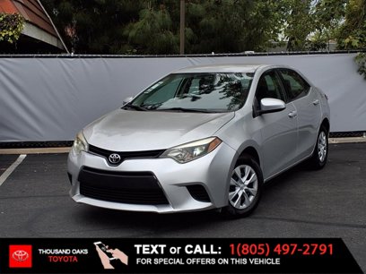 Used 2016 Toyota Corolla L