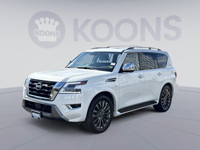 Used 2022 Nissan Armada Platinum w/ Captain's Chairs Package
