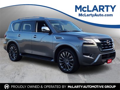 Used 2021 Nissan Armada Platinum w/ Captain's Chairs Package