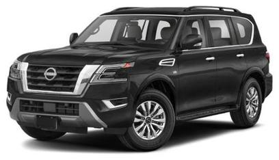 Certified 2022 Nissan Armada Platinum w/ Captain's Chairs Package