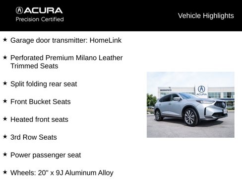 Certified 2025 Acura MDX w/ Technology Package image 21