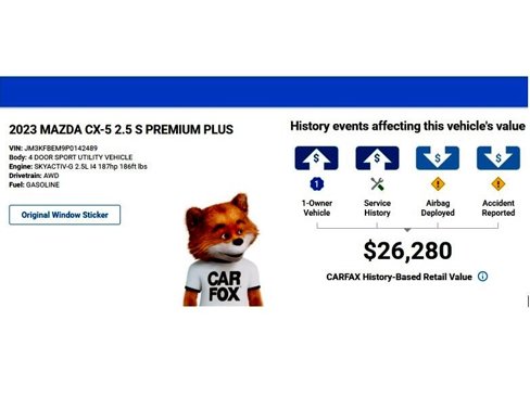 Used 2023 MAZDA CX-5 AWD 2.5 S w/ Premium Plus Pkg image 29