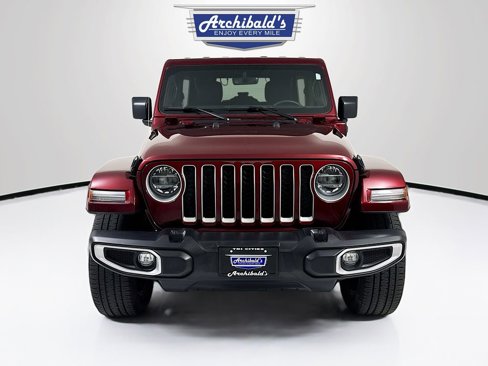 Used 2021 Jeep Wrangler Unlimited Sahara w/ Cold Weather Group image 2