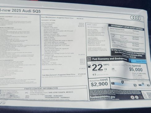 New 2025 Audi SQ5 Prestige image 21