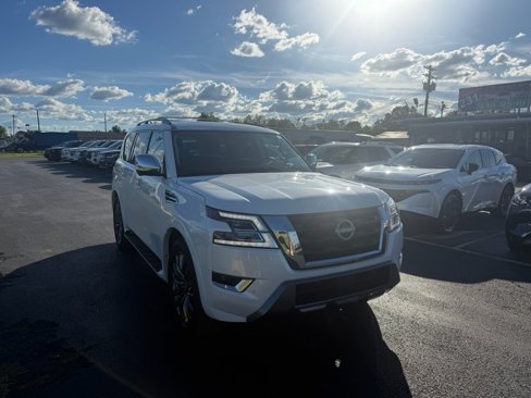 Used 2024 Nissan Armada Platinum w/ Captain's Chairs Package image 1