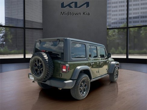 Used 2021 Jeep Wrangler Unlimited Sport image 3