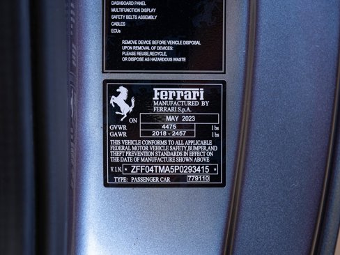 Used 2023 Ferrari 812 Competizione A image 26