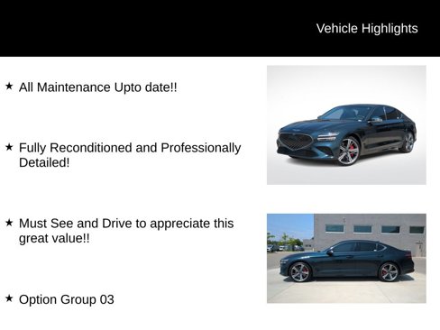 Used 2025 Genesis G70 3.3T Advanced w/ Sport Prestige Package image 16