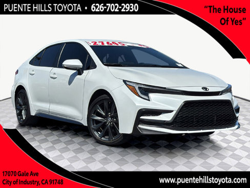 Certified 2024 Toyota Corolla XSE image 1