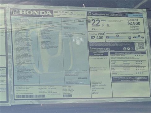 New 2025 Honda Pilot Touring image 18