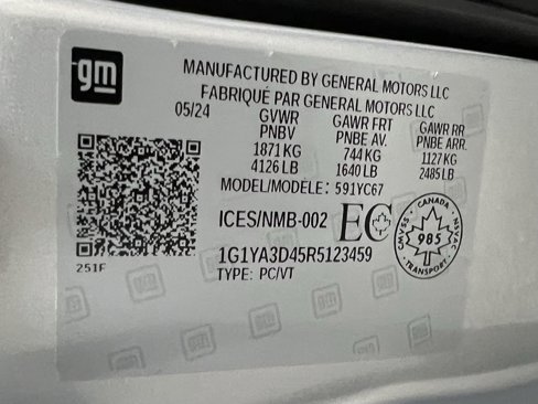 Used 2024 Chevrolet Corvette Stingray Convertible w/ 1LT image 64
