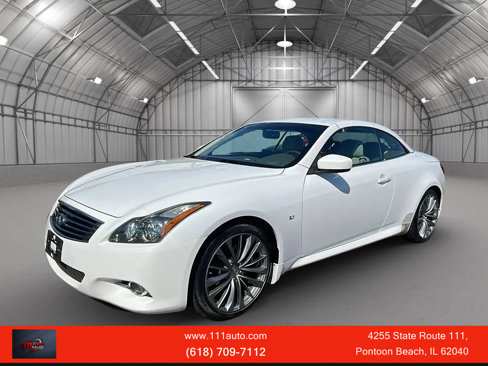 Used 2014 INFINITI Q60 Convertible w/ Premium Package image 1