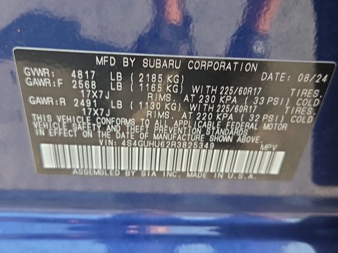 Certified 2024 Subaru Crosstrek 2.5i Wilderness image 7