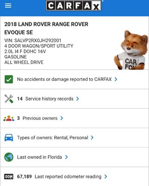 Used 2018 Land Rover Range Rover Evoque SE image 19