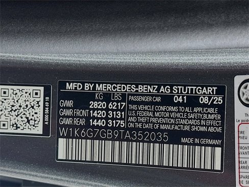 New 2026 Mercedes-Benz S 580 4MATIC Sedan image 32