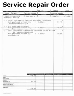 Certified 2024 Honda Accord EX image 15