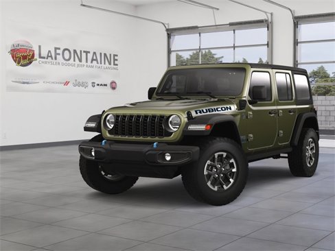New 2025 Jeep Wrangler Unlimited Rubicon 4xe w/ Technology Group image 1